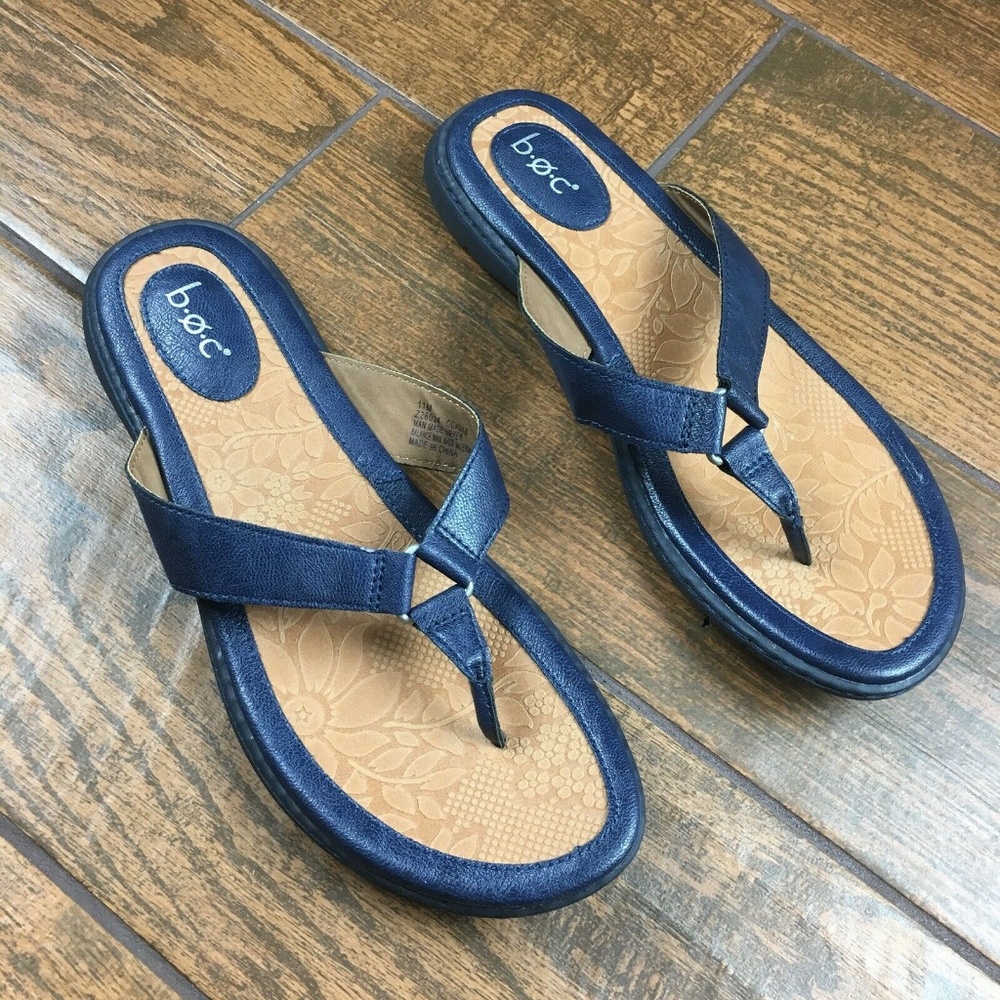Born BOC 11 Blue Thong Sandals